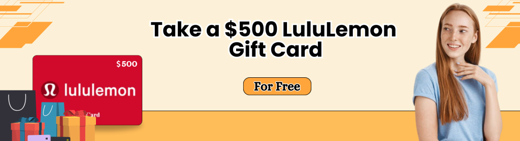 $500 Lululemon Gift Card