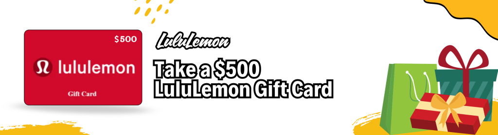 $500 Lululemon Gift Card